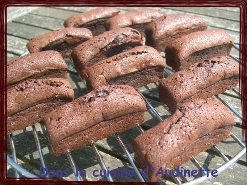 Mini Cakes Au Chocolat Dans La Cuisine D Audinette