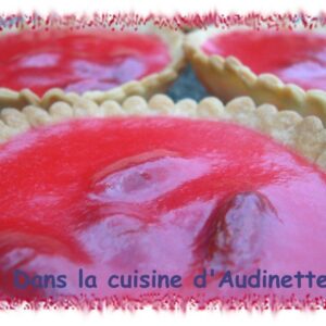 Tartelettes aux pralines roses