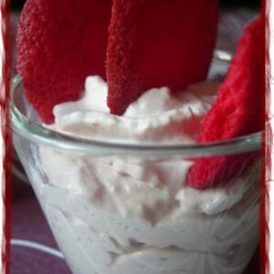 Espuma à la framboise pour étrenner mon siphon