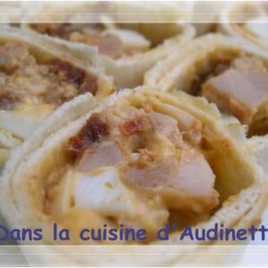 Wrap tortilla au poulet