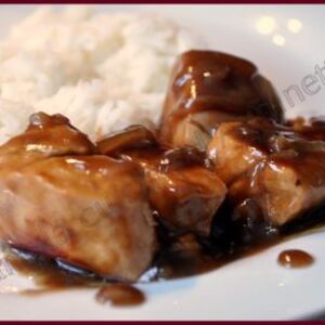 Poulet au coca-cola et au massalé