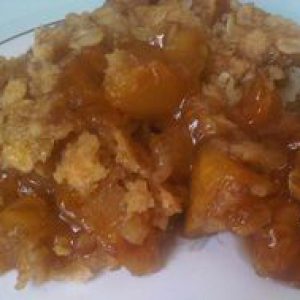 Croustade aux pommes et au sirop d&rsquo;érable