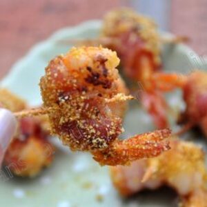 Bouchées de crevettes au lard pour l&rsquo;apéro
