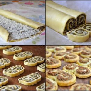 Palmier italien au pesto de pistaches sicilien et parmesan