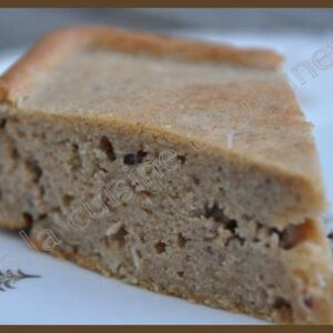 Fondant de châtaignes, aux noisettes et feve tonka