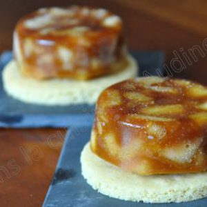 Mini tatin à la mode Michalak