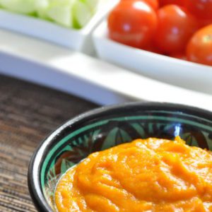 Dip de potiron au piment d&rsquo;Espelette