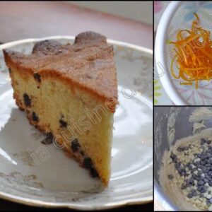 Quatre-quart à l&rsquo;orange et aux pépites de chocolat