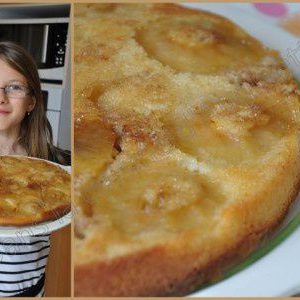 Gâteau aux pommes renversées de Léane