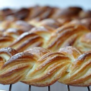 Les craquelins : viennoiserie du Nooooord à la pâte levée feuilletée briochée