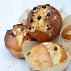 Brioche sans pétrissage mais avec petite levée